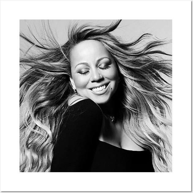 Mariah  Carey beautiful women Wall Art by gingerbread37